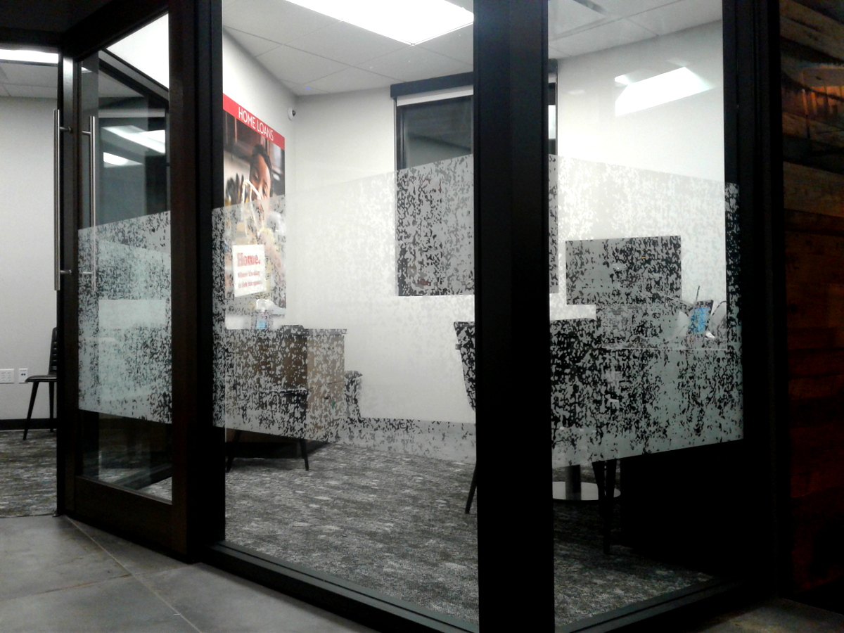 Retail Frosted Glass